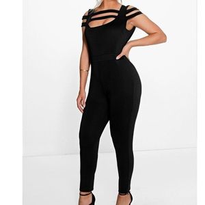 Strapped detail jumpsuit